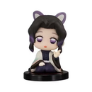 conjunto q versão demon slayer sentado fantasma boneca tanjiro inosuke zenizu figura de ação modelo brinquedos boneca