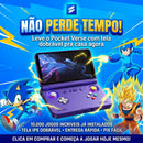 Pocket Verse - Console Portátil com Tela Dobrável IPS - 10.000 Jogos Instalados